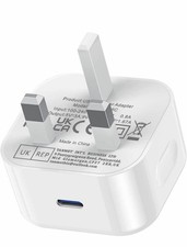 USB C Plug Adapter Fast Charging Charger Socket Type C For Apple Samsung 20W PD