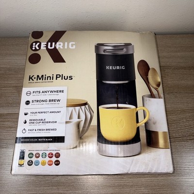 *NEW/SEALED* Keurig K Mini Plus Matte Black Single Cup Single Serve Coffee Maker
