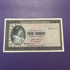 Czechoslovakia- 1000 Korun-1945