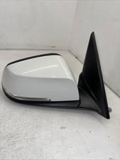 # BMW X1 2014 RIGHT DRIVER WHITE WING MIRROR