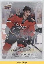 2016-17 Upper Deck MVP Silver Script Mikael Backlund #98 READ 0qr0