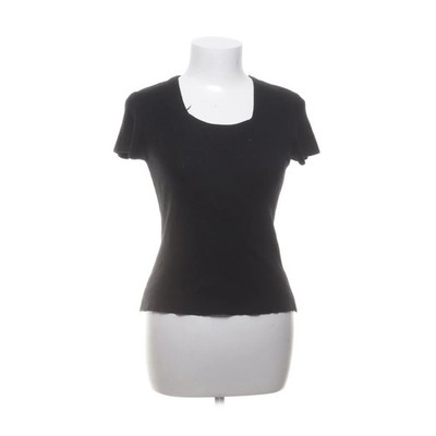 T-shirt, Größe: S/M, Schwarz, Einfarbig, Damen #JYC