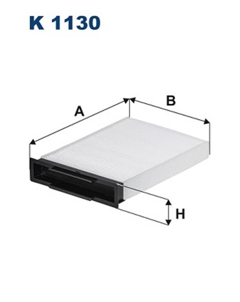 Innenraumfilter Filtron K 1130 Partikelfilter FüR Renault EM0 Megane LM0 BM0 KM0-image