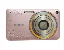 SONY Cyber Shot DSC-W350D 14.1MP Rhinestone Jewel English Digital Camera