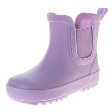 Rugged Bear Unisex Kids Chelsea Rainboots 8 Toddler Purple