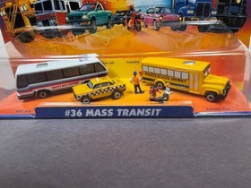 Micro Machines #36 MASS TRANSIT 75030 1997 Galoob Set