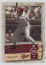 2005 Fleer Authentix Chase Utley #42 2u3