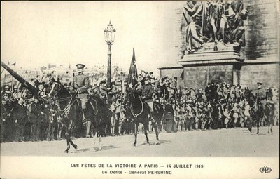 PARIS 75 Fetes de la Victoire Le Defile General Pershing