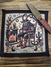 Queen Of Hanks, Krampus Flannel Chtistmas Hank ( KNIFE NOT INCLUDED)