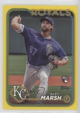 2024 Topps Series 1 Yellow Alec Marsh #163 uk2