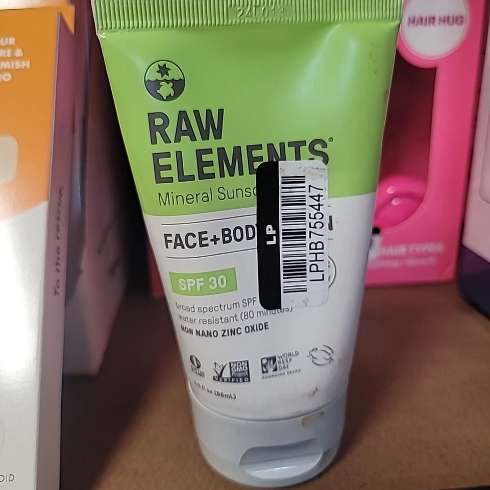 Raw Elements - Protector solar facial + corporal FPS 30 - 3 OZ - Resistente al agua Foto 2 de 2