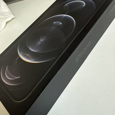 iPhone 12 Pro Max verpackung box schachtel karton ovp silber