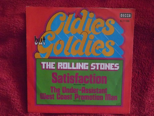 The Rolling Stones - Satisfaction / The under assistant... German Decca 45 RE - Bild 3 von 3