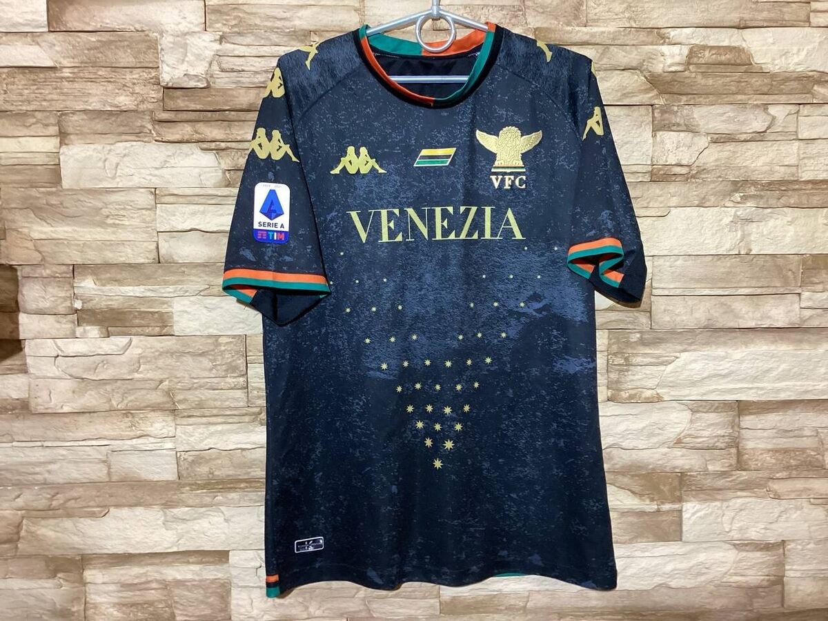 VENEZIA 2021 2022 Home Football Shirt Soccer Jersey Kappa Sz VENEZIA 2021 2022 Home Football Shirt Soccer Jersey Kappa Sz