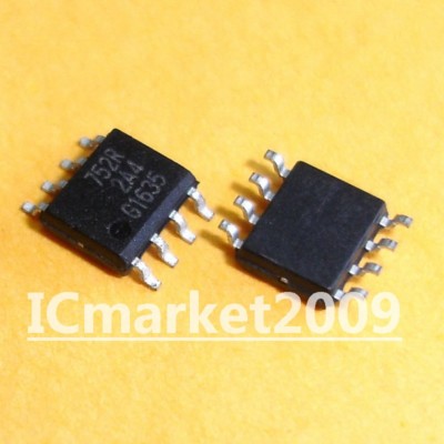 5 PCS BSP752R SOP-8 BSP752 752R SMD Smart Power High-Side-Switch Chip ...