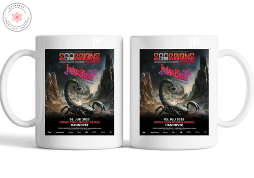 Scorpions With Judas Priest 60th Anniversary Concert On 5 Juli 2025 Mug