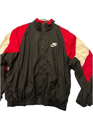 Nike Late 90's Nylon Windbreaker Big Swoosh | eBay