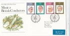 GB 1980 British Conductors FDC Bureau cancel typed With enclosure VGC