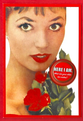 Valentinstag Grußkarte Humorvoll Andenken Sexy Liebesabzeichen Happy Valentines