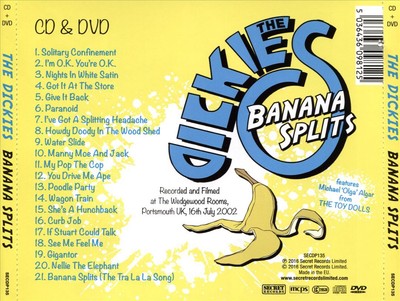 THE DICKIES - BANANA SPLITS * NEW CD