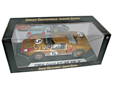 ミニカー 1966 Ford GT-40 MK 2 Blue 1/18 SC411 1966 Ford GT-40 MK 2 Blue #1 1/18 by Shelby Collectibles