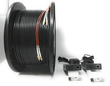 CAT 6/ Cat5e Extension Kit, Over 300ft 300M Outdoor Rated Fiber Cable Included
