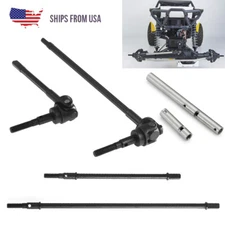 Steel Front/Rear Axle CVD Drive Shaft Tubes Set For 1/10 Axial Wraith 90048 RR10