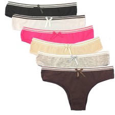 3 6 12 Pcs Lot Women's Cotton Bikinis Briefs Panties Cheeky Underwear,XS S M