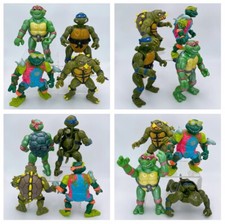 Vintage TMNT Ninja Turtles LOT Tokka Sewer Surfer Mike Toon Raph Leonardo RARE