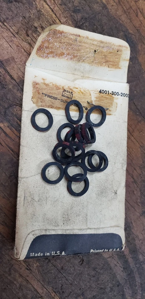 Sellos de vástago de válvula para camioneta Chevrolet 1947-60 NOS Foto 2 de 2