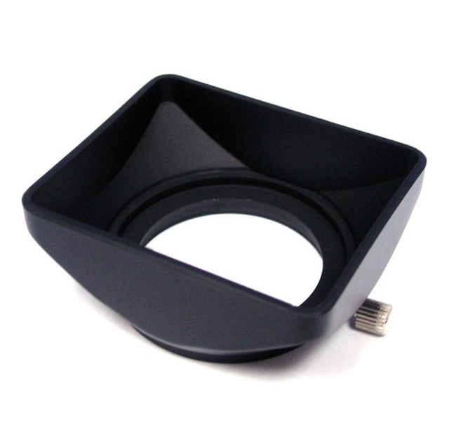 MaximalPower Rectangular 37mm 37 mm Camcorder DV Lens Hood with Cap eBay