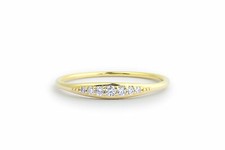 Diamant Memory Goldring 7 Brillanten 0,10 Kar...