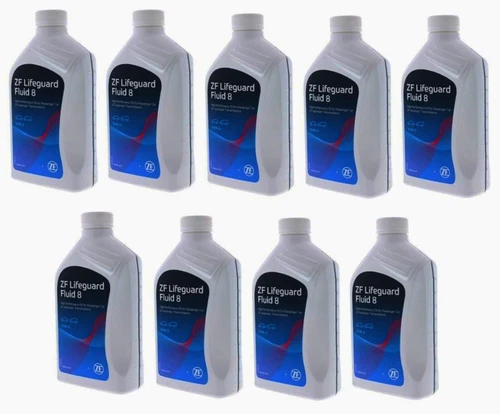 x9 Liter OEm ZF LIFEGUARD-8 ATF Automatic Transmission oil Fluids For AUDI & BMW