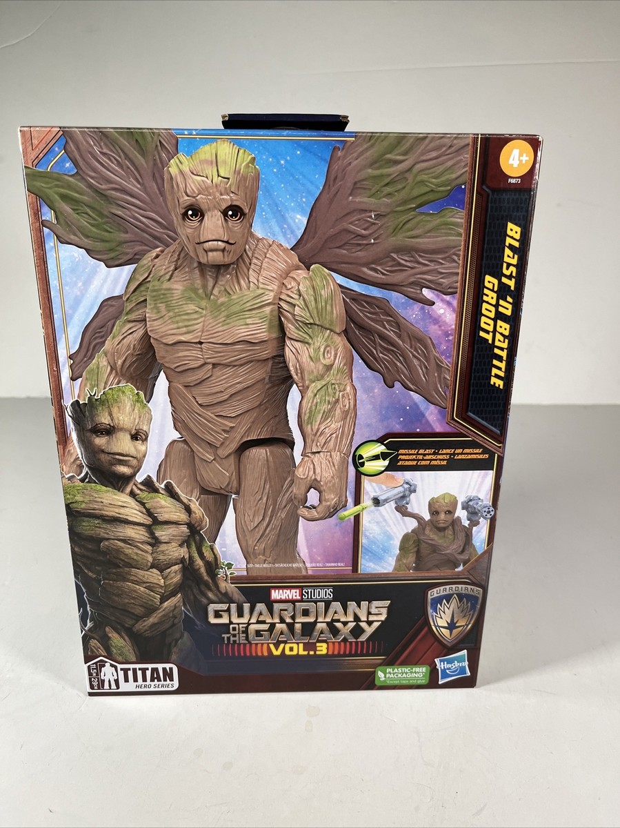 Marvel Guardians of the Galaxy Blast 'N Battle Groot Titan Hero  Figure