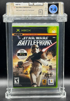 Star Wars Battlefront Microsoft Xbox Black Label Factory Sealed New Authentic