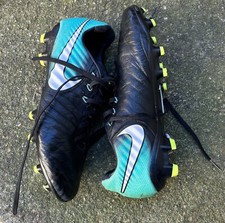 Nike Tiempo Legacy III FG Women's - Black/Aqua