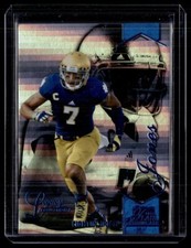 2014 FLAIR SHOWCASE BLUE LEGACY COLLECTION /150 ROOKIE TJ JONES NOTRE DAME