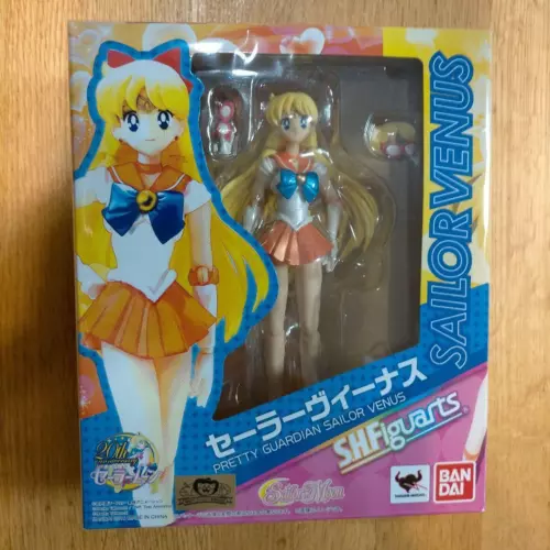 S.H. Figura de acción Figuarts Sailor Venus Sailor Moon Bandai Tamashii Nations Toy