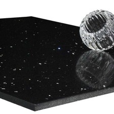 Starlight Black Quartz Stone Tiles 600 x 600 mm (Listing for Tile Sample only)