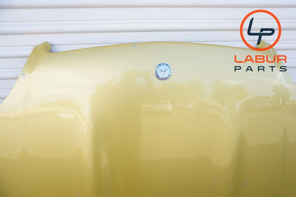 R170 97-04 Mercedes SLK Class Front Hood Panel Assembly Gold HD169 - Image 2 of 4