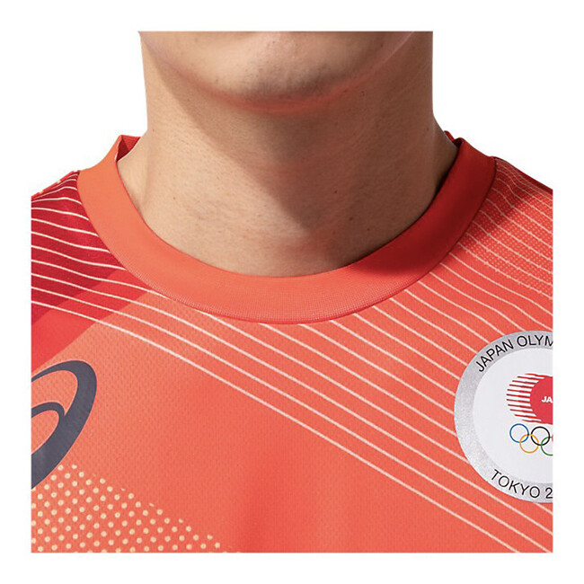 Tokyo 2020 Olympic ASICS T-shirt Official JOC for Japanese Team