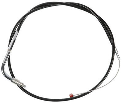 Black Vinyl Throttle Cable Barnett 101-30-30009