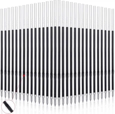 30 Pcs Ink Replacement Ballpoint Pen Refills for Retractable Pens Blue,0.7 Mm