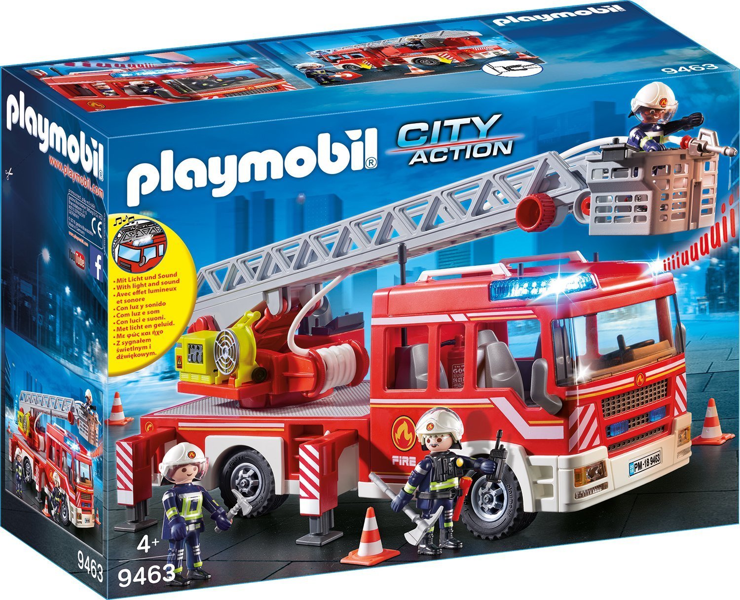 PLAYMOBIL Feuerwehr Leiterfahrzeug Feuerwehrauto 9463 NEU OVP PLAYMOBIL Feuerwehr Leiterfahrzeug Feuerwehrauto 9463 NEU OVP