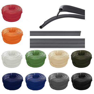 10m Keder Ø 4mm x Fahne 7mm Kederband Biese Paspelband Wulstband PVC Farbwahl