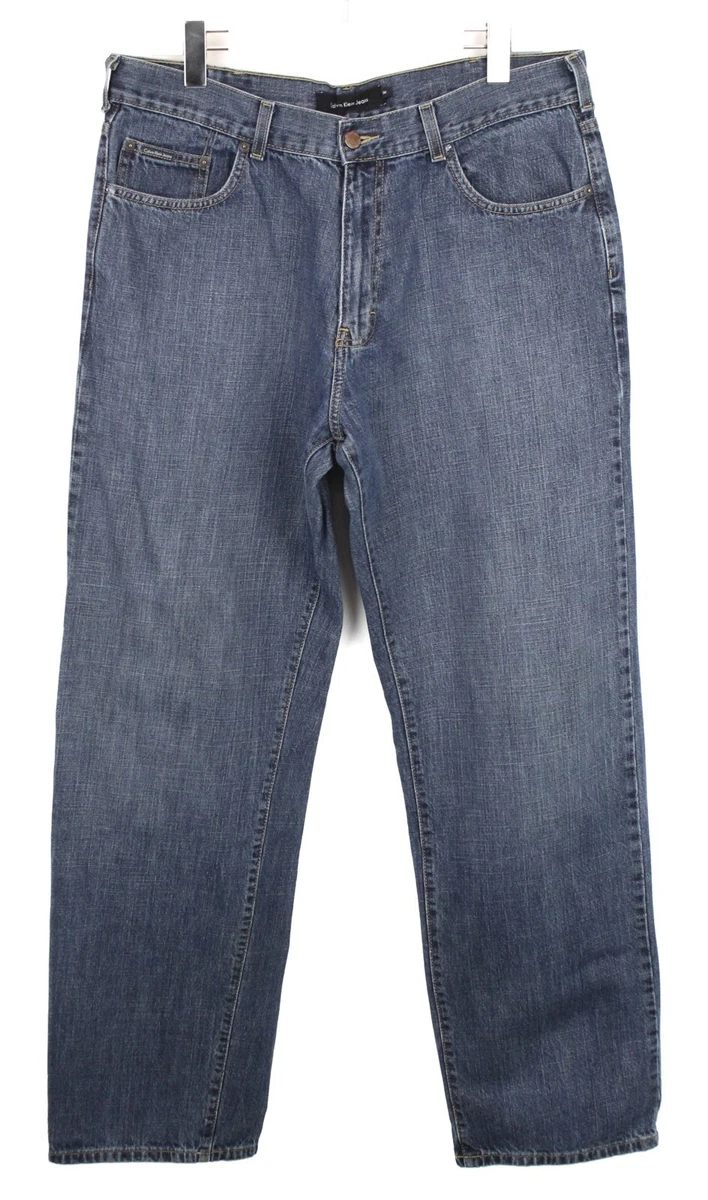 Jeans Homme slim déchiré - LEOCLOTHO - 31 - Tissu à séchage rapide - Poches côtés - Fermeture éclair Bleu - Prêt-à-Porter