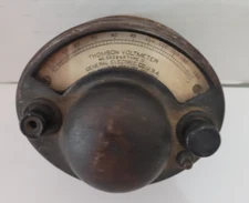 GE General Electric Thomson Volt Meter USA Steampunk Meter Antique 1909