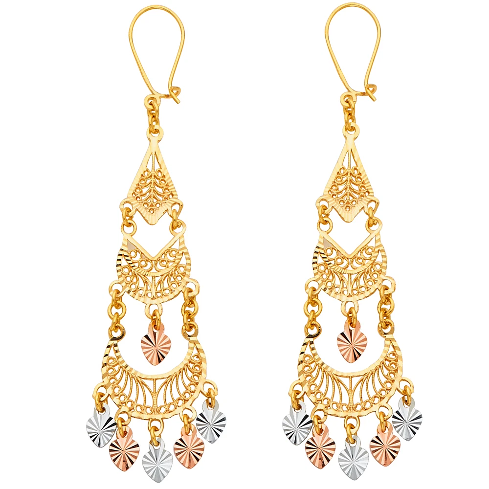 Filigree chandelier best sale earrings