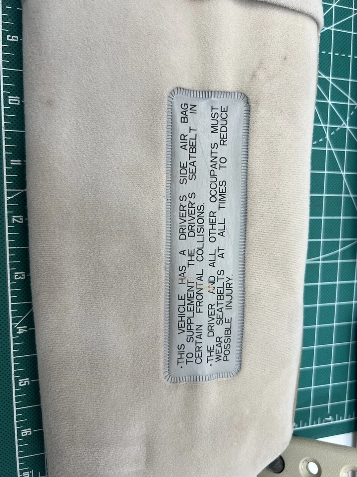 91-99 Mitsubishi 3000GT Dodge Stealth Sunvisor Sun Visors Sunshade Set Tan. A3 - Image 4 of 4