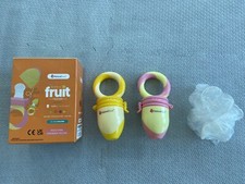 Naturebond Baby Food Feeder/fruit Feeder Pacifier Nibbler 2 Pack Teething Toy